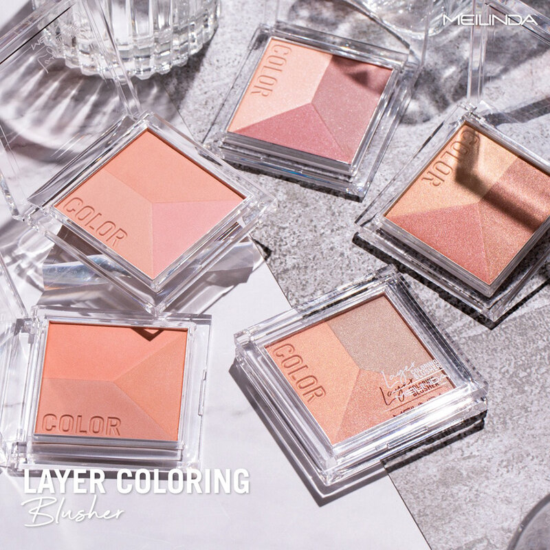 Mei Linda Layer Coloring Blusher 7g #01 Morning Sun