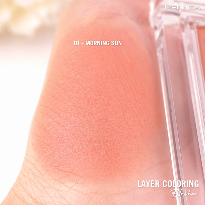 Mei Linda Layer Coloring Blusher 7g #01 Morning Sun