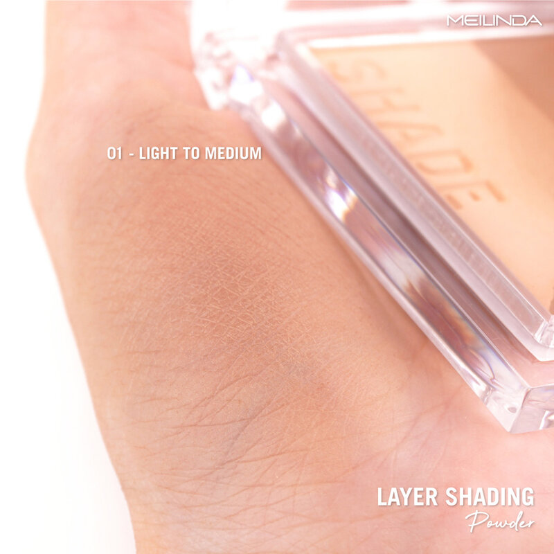 Mei Linda Layer Shading Powder 7g #01 Light To Medium