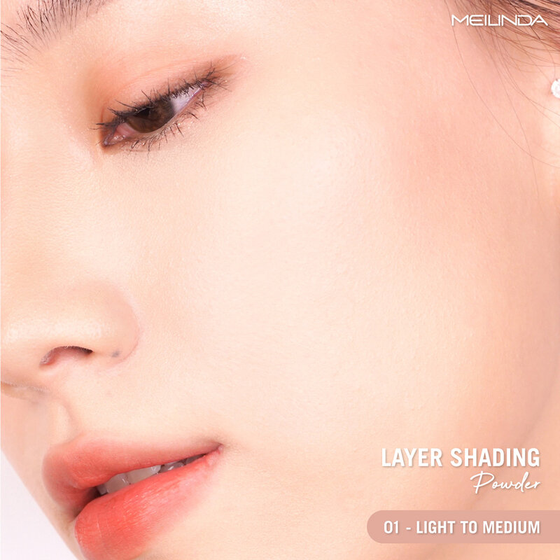 Mei Linda Layer Shading Powder 7g #01 Light To Medium