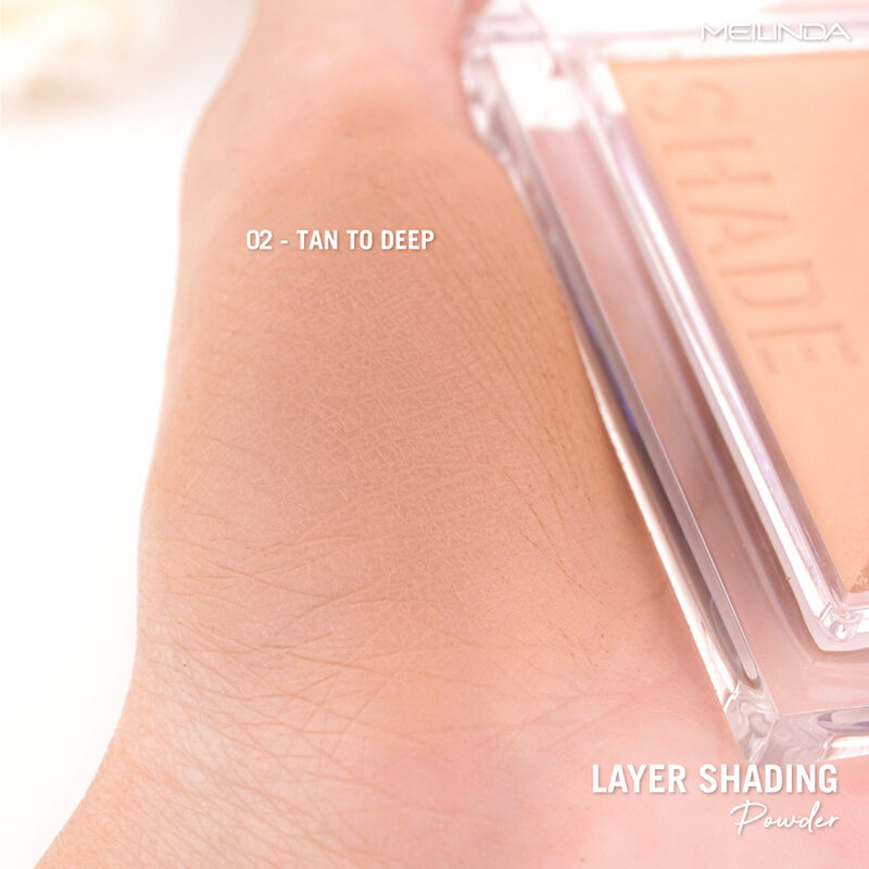 Mei Linda Layer Shading Powder 7g #02 Tan To Deep
