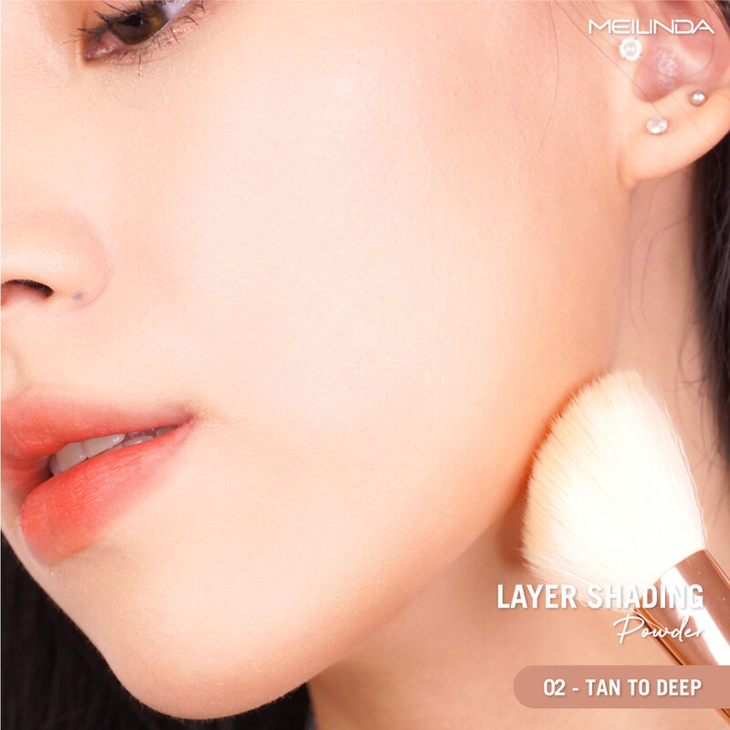 Mei Linda Layer Shading Powder 7g #02 Tan To Deep