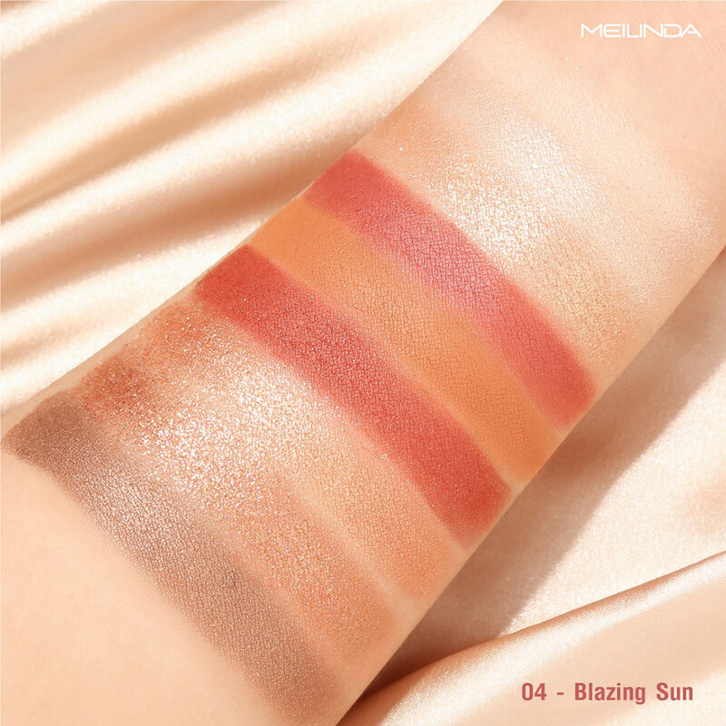 Mei Linda Glitter Shot Shadow 5.4g #04 Blazing Sun