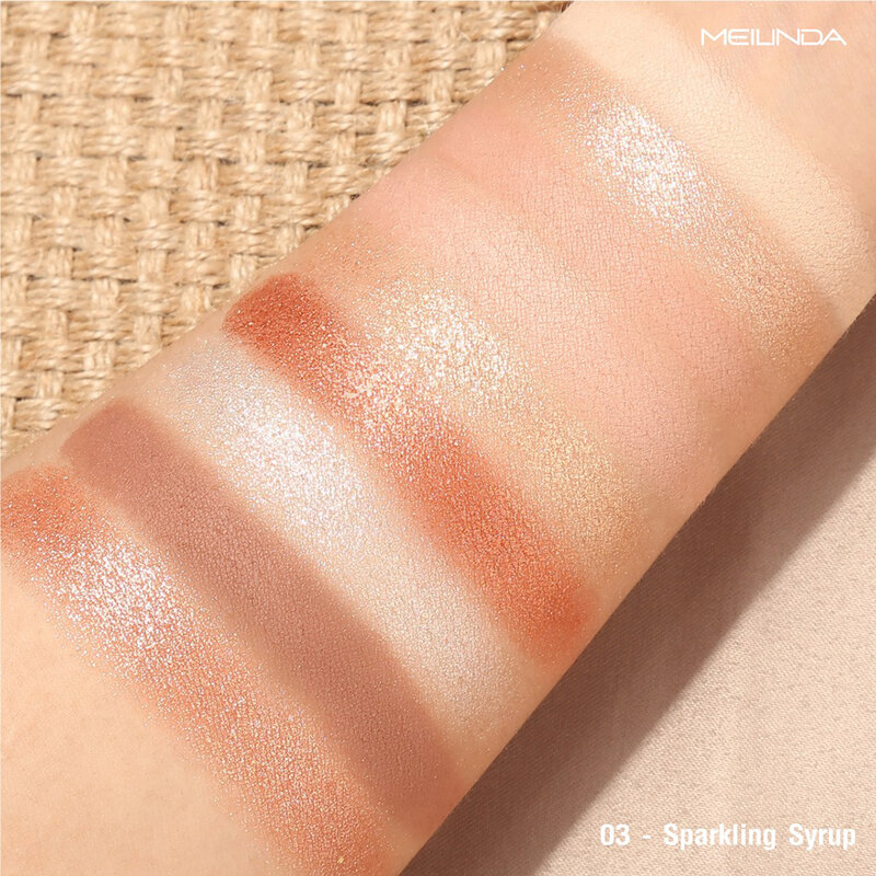 Mei Linda Glitter Shot Shadow 5.4g #03 Sparkling Syrup