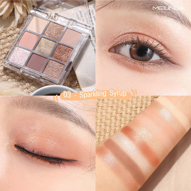 Mei Linda Glitter Shot Shadow 5.4g #03 Sparkling Syrup