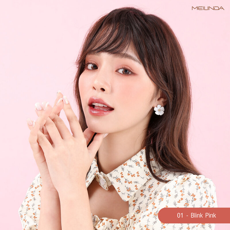 Mei Linda Glitter Shot Shadow 5.4g #01 Blink Pink