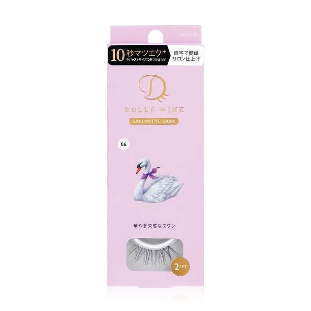 DOLLY WINK Salon Eye Lash 2 Pairs #No.6