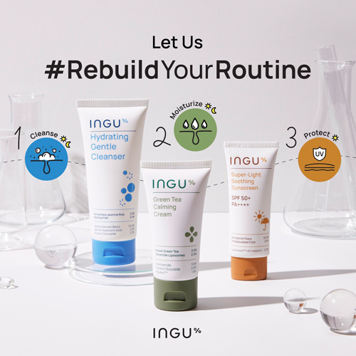 INGU Skin Super-Light Soothing Sunscreen SPF 50+ PA++++ 30g