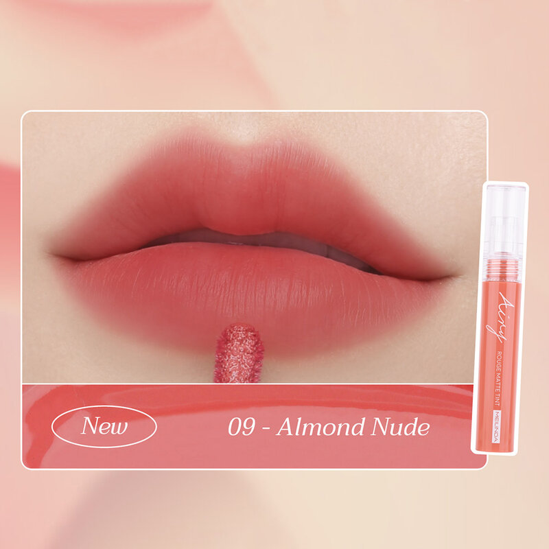 Mei Linda Airy Rouge Matte Tint 4.3g #09 Almond Nude ( สินค้าหมดอายุ : 2026.01.01 ) 