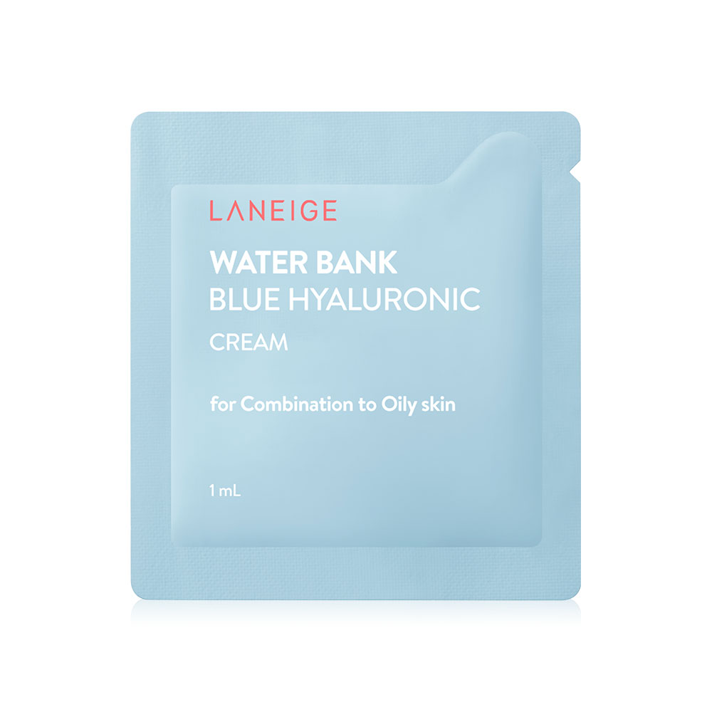 [Free Gift] Laneige Waterbank Blue Hyaluronic Cream Oily 1ml ( สินค้าหมดอายุ : 2026.01.03 ) 