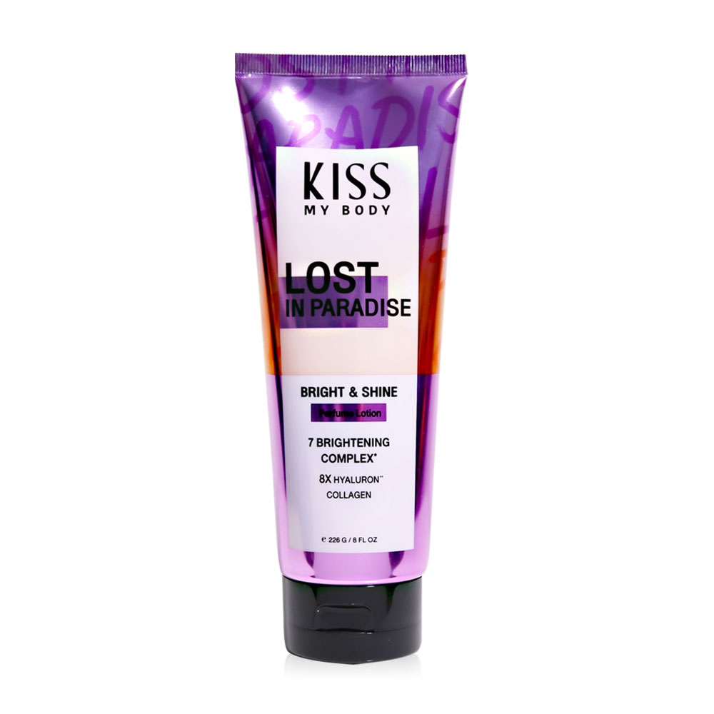 KISS MY BODY Bright & Shine Perfume Lotion 226ml #Lost In Paradise ( สินค้าหมดอายุ : 2025.09.01 ) 