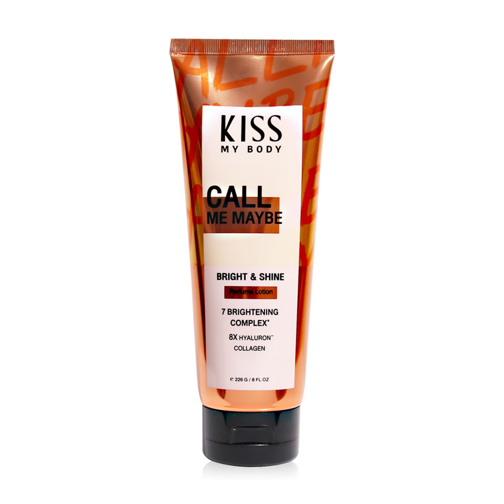 KISS MY BODY Bright & Shine Perfume Lotion 226ml #Call Me Maybe ( สินค้าหมดอายุ : 2025.09.01 ) 