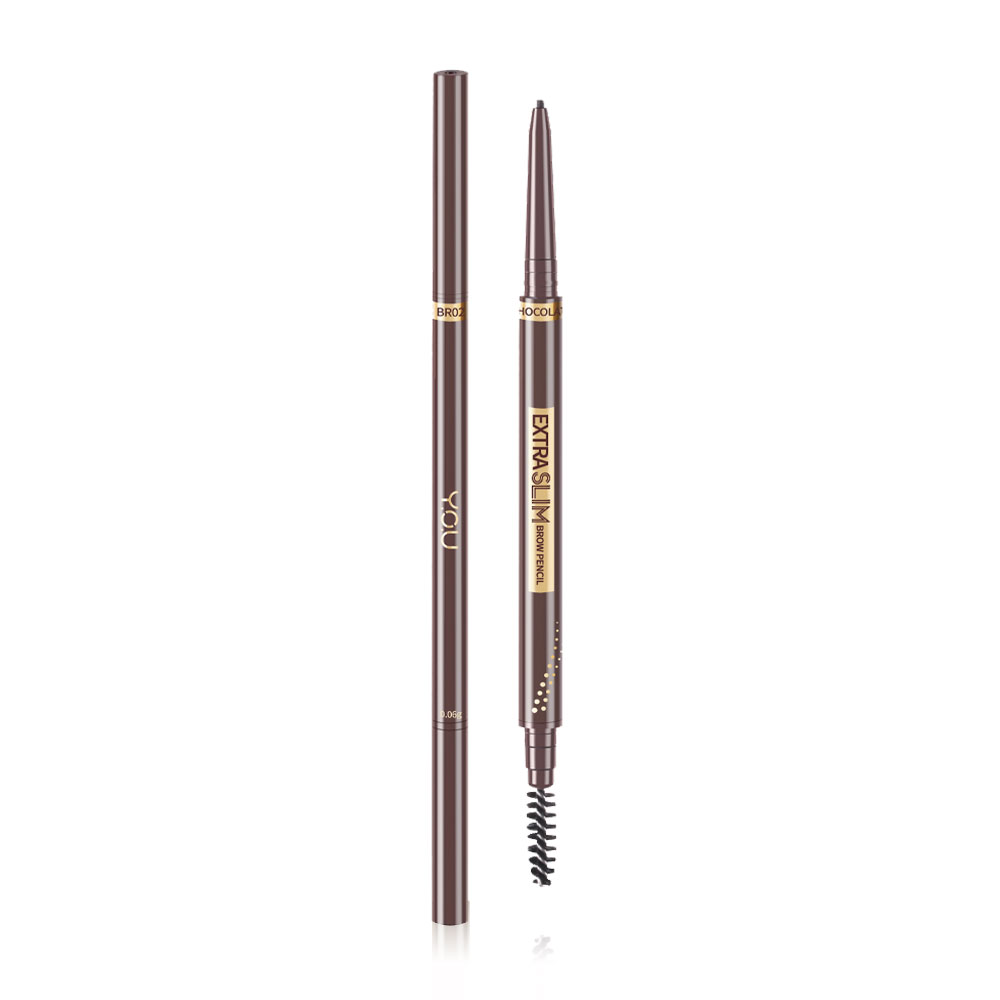 Y.O.U Extra Slim Brow Pencil 0.06g #02 Chocolate