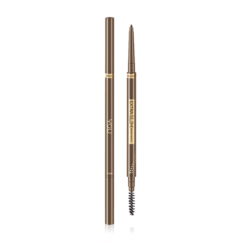 Y.O.U Extra Slim Brow Pencil 0.06g #01 Dark brown