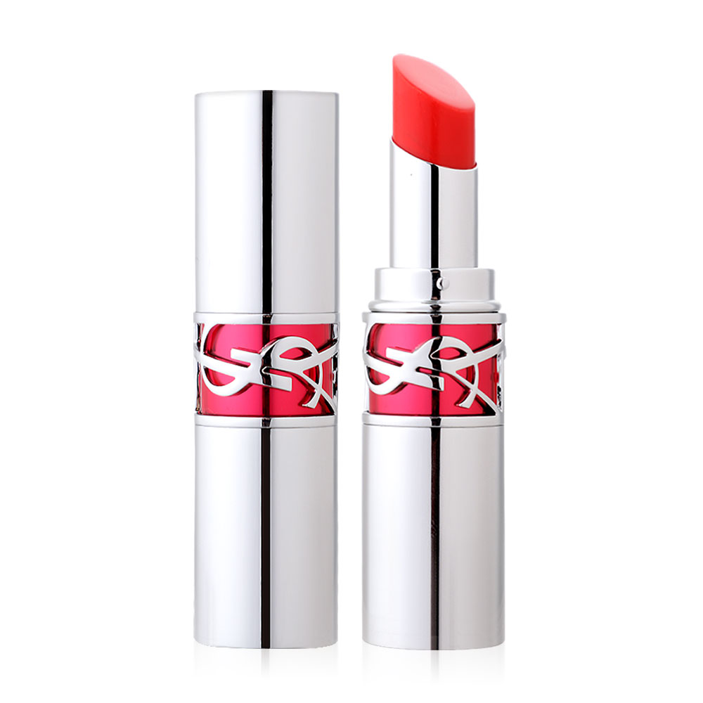 YSL Rouge Volupte Candy Glaze 3.2g #12 Coral Excitement