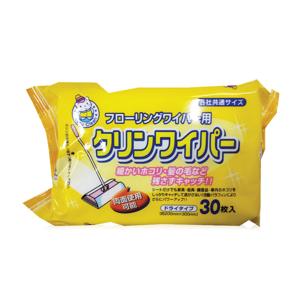 Showa Flooring Wiper Sheet Dry Type 30 Sheets