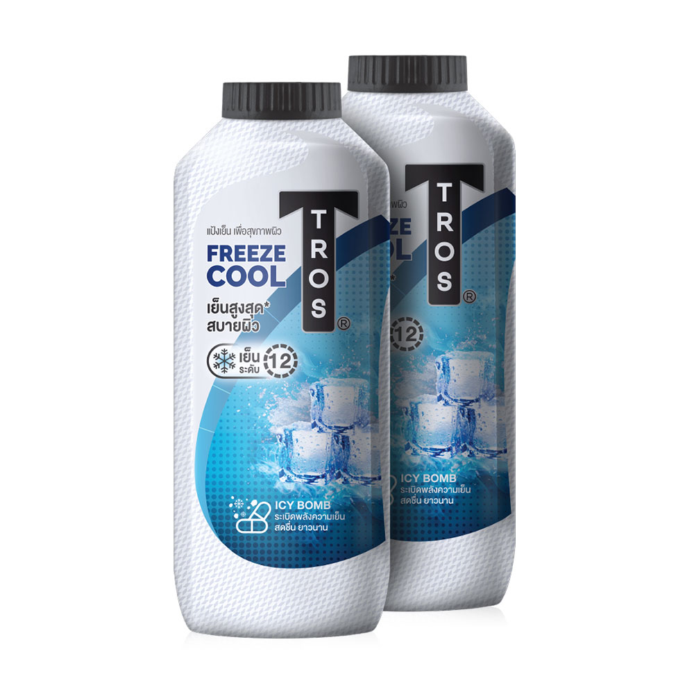 TROS Freeze Cool & Protection Cooling Powder [280ml x 2pcs]