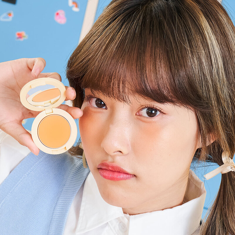 ARCHITA The Powerpuff Girls Powder Blush 3.5g #Peach ( สินค้าหมดอายุ : 2025.10.07 ) 