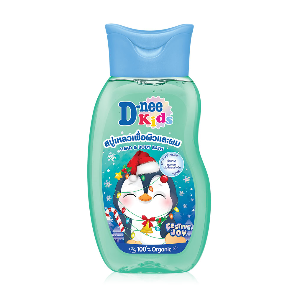 [Free Gift] D-nee Kids Head & Body Bath Festive Joy 200ml ( สินค้าหมดอายุ : 2025.11.15 ) 