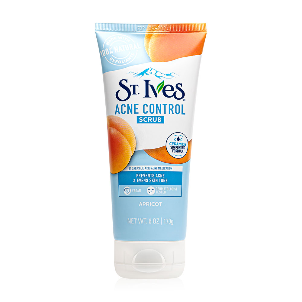 St. Ives EXFOLIATING Facial Scrub Apricot 170g ( สินค้าหมดอายุ : 2025.09.15 ) 