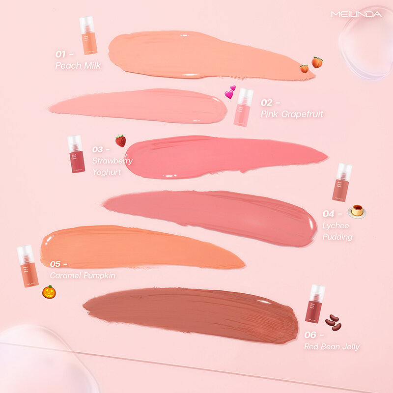 Mei Linda Dewy Blush 5.5ml #02 Pink Grapefruit