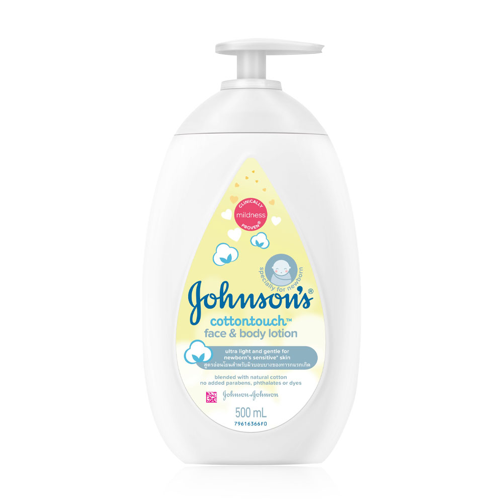Johnsons Baby Face & Body Lotion Cotton Touch 500ml