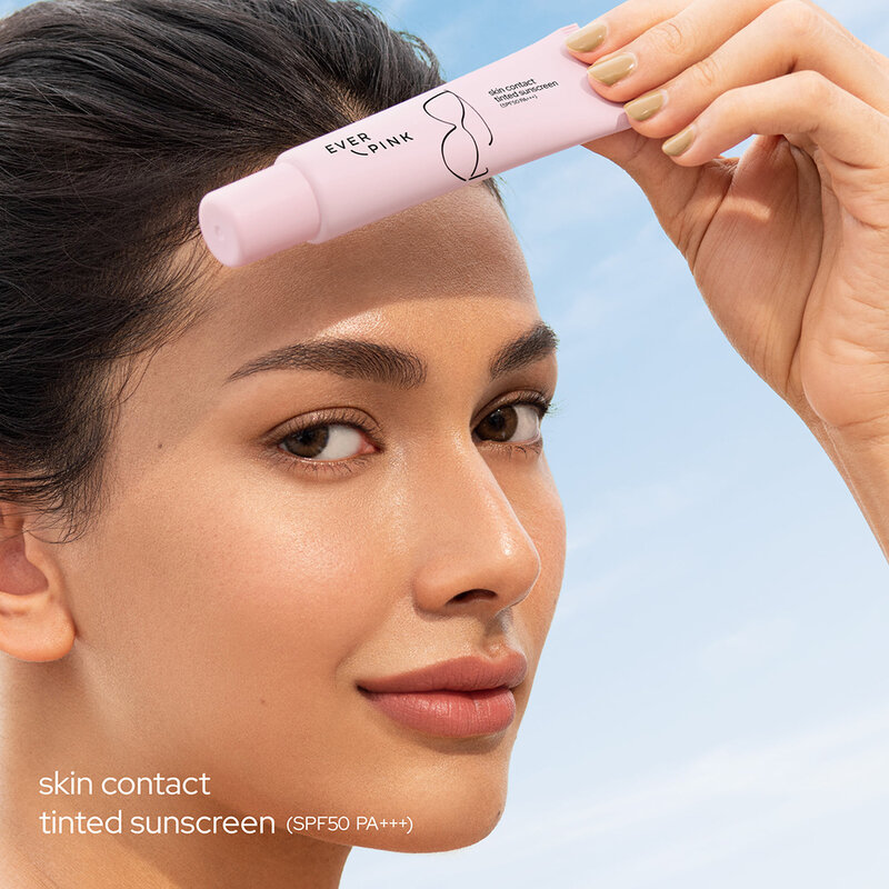 EVERPINK Skin Contact Tinted Sunscreen SPF50/PA+++ 30ml #02 Milk Tea