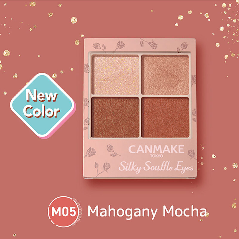 Canmake Silky Souffle Eyes 3.8g #M05 Mahogany Mocha