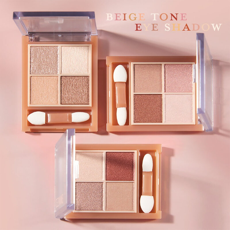 Cezanne Beige Tone Eye Shadow 4.3g #02 Rosy Beige