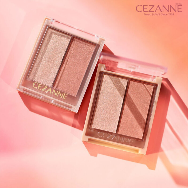 Cezanne Face Glow Color 5.9g #01 Apricot Glow