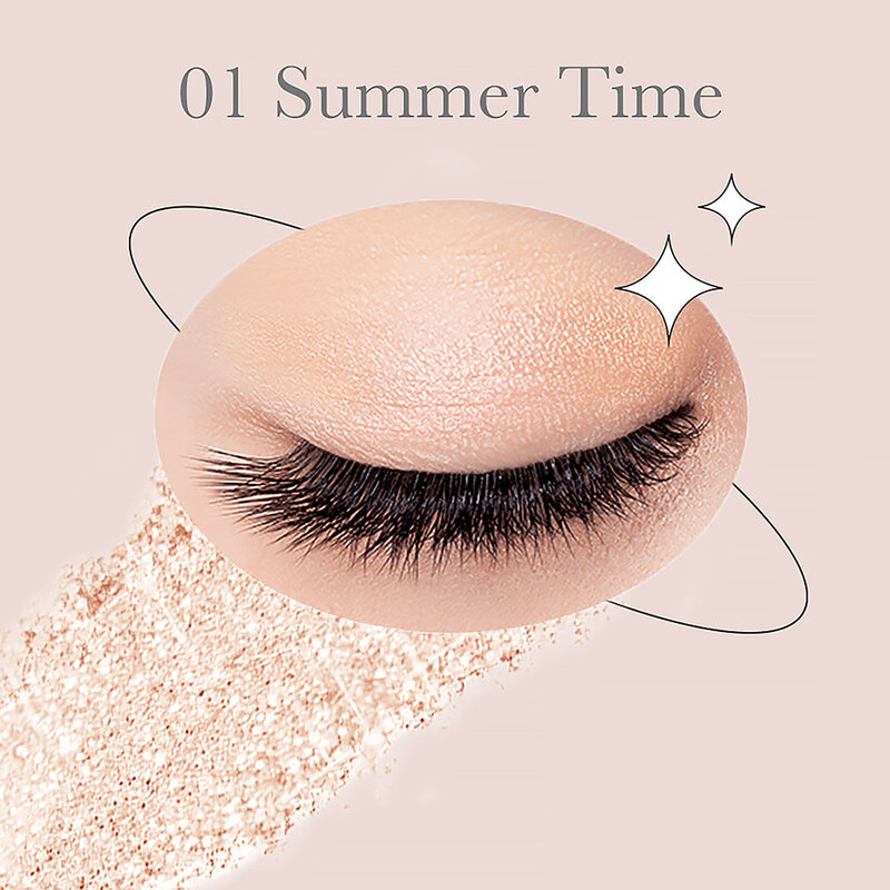 Cezanne Single Color Eye Shadow 1g #01 Summer Time