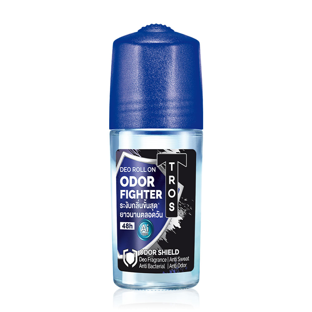 TROS Deo Roll On Odor Fighter 45ml #Blue