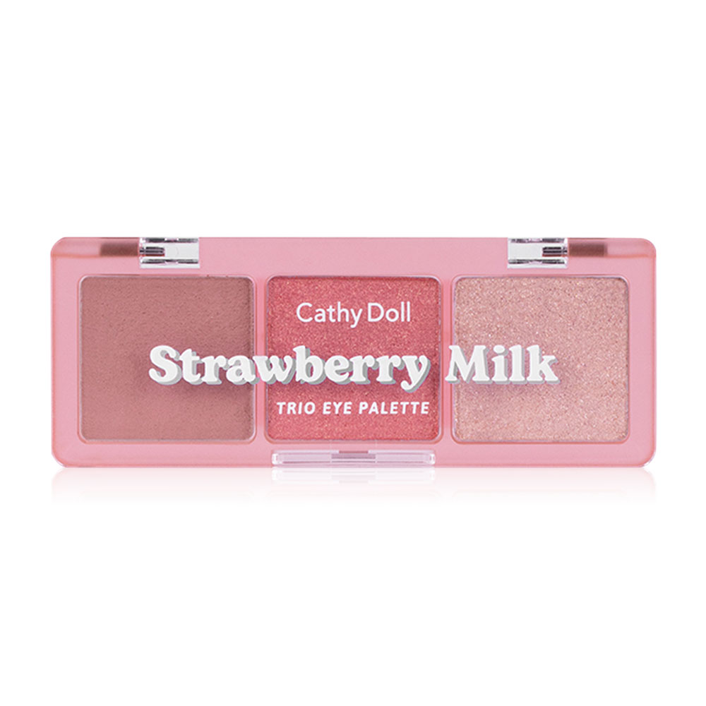 Cathy Doll Cheers Around Trio Eye Palette [2g x 3Colors] #02 Strawberry Milk