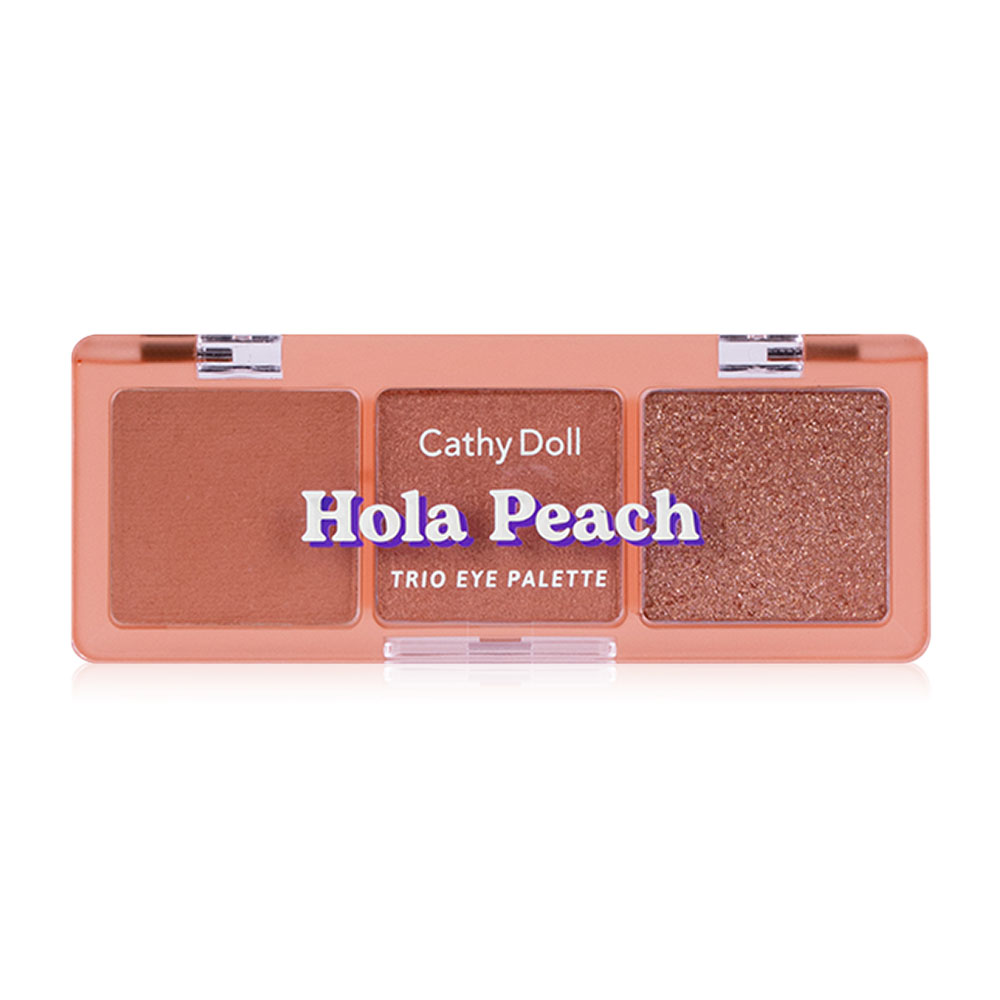 Cathy Doll Cheers Around Trio Eye Palette [2g x 3Colors] #03 Hola Peach