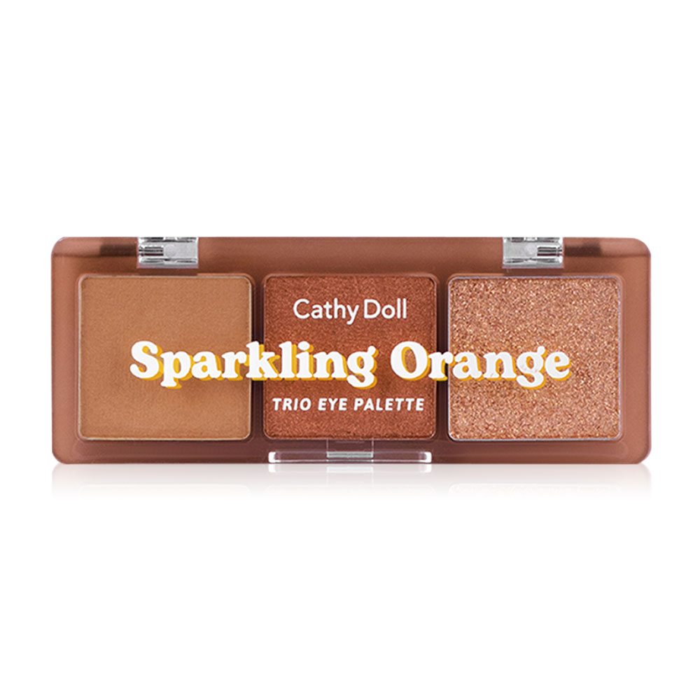 Cathy Doll Cheers Around Trio Eye Palette [2g x 3Colors] #05 Sparkling Orange