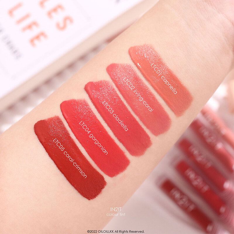 In2It Colour Tint 2g #LTC05 Coral-Crimson