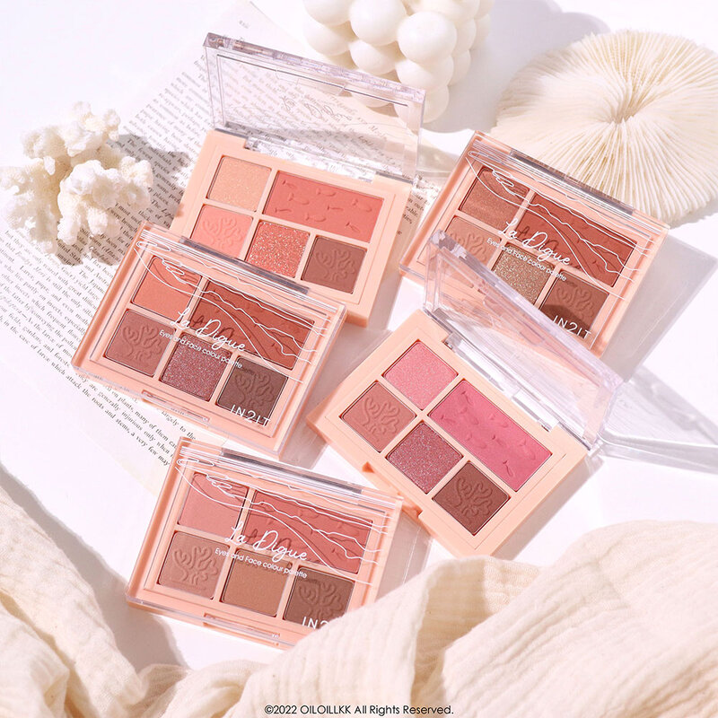 In2It Eyes & Face Colour Palette 3g #CPF03 Emperor Angel ( สินค้าหมดอายุ : 2025.10.25 ) 