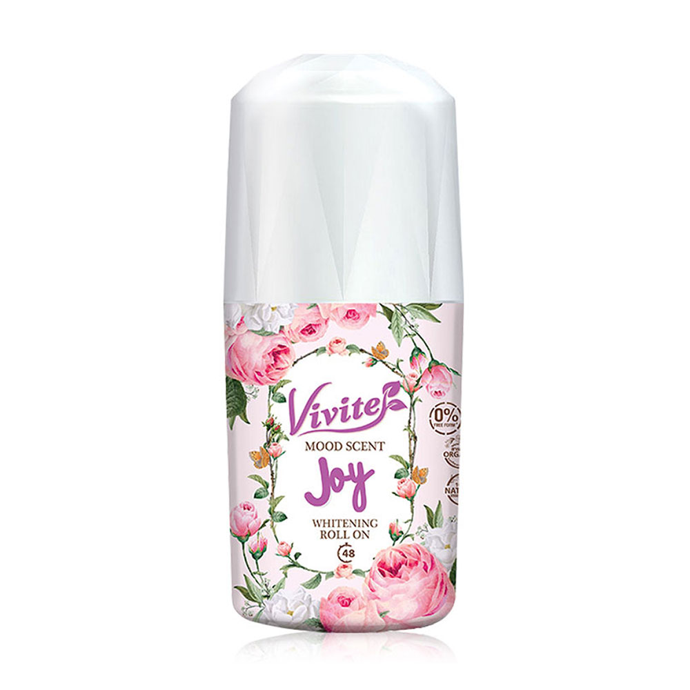 Vivite Roll On Mood Sense Whitening 25ml #Pink ( สินค้าหมดอายุ : 2026.02.07 ) 