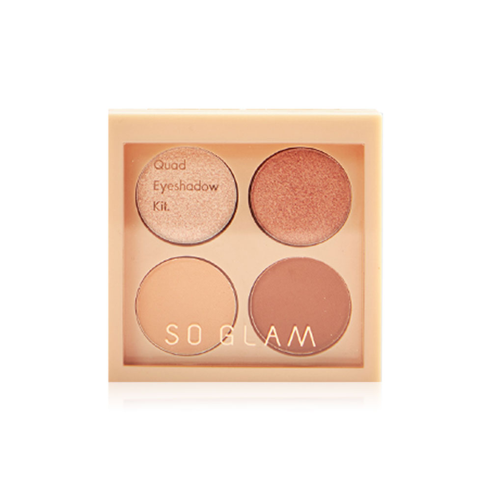 So Glam Quad Eyeshadow Kit 8g #101 Summer Flow