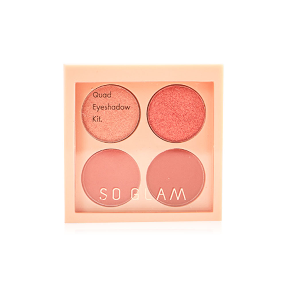So Glam Quad Eyeshadow Kit 8g #102 Spring Petals