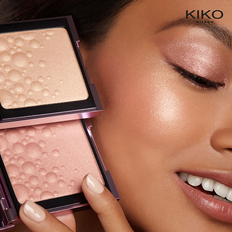 KIKO MILANO Energy Shake Long Lasting Highlighter 11g #02 Energic Radiance ( สินค้าหมดอายุ : 2025.08.08 ) 