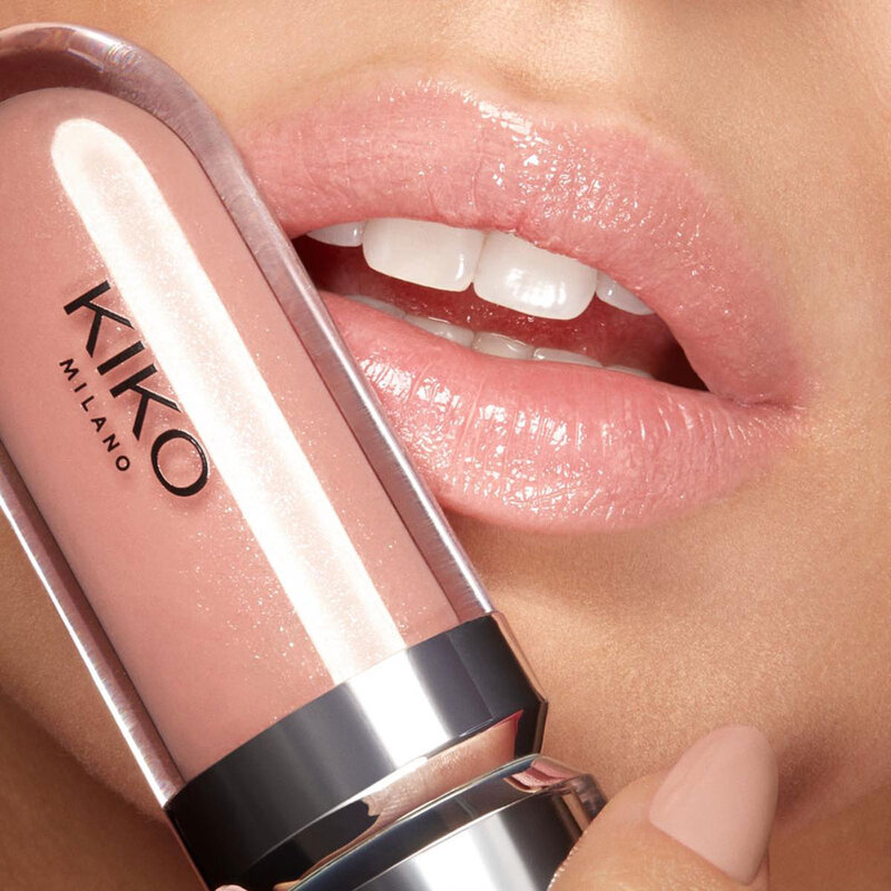 KIKO MILANO 3D Hydra Lipgloss 6.5ml #04 Pearly Peach Rose