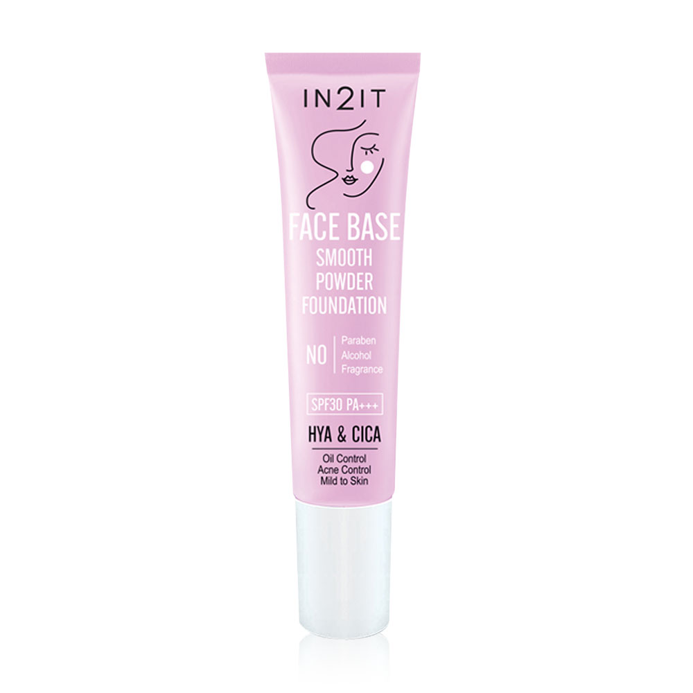 In2It Face Base Smooth Powder Foundation SPF30 PA+++ 15g #BSQ301 Warm