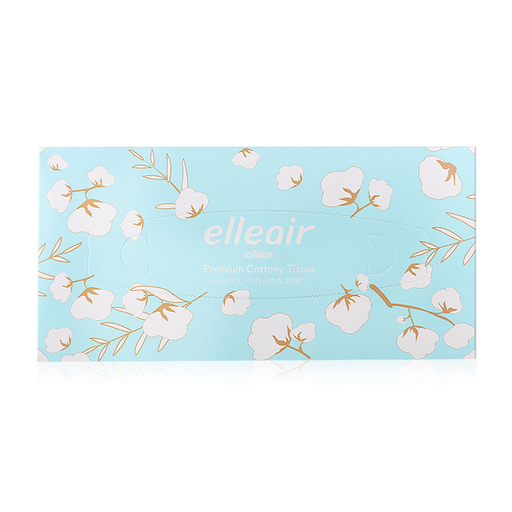 [Free Gift] Elis Elleair Premium Cottony Tissue 160 Sheets ( สินค้าหมดอายุ : 2025.07.26 ) 