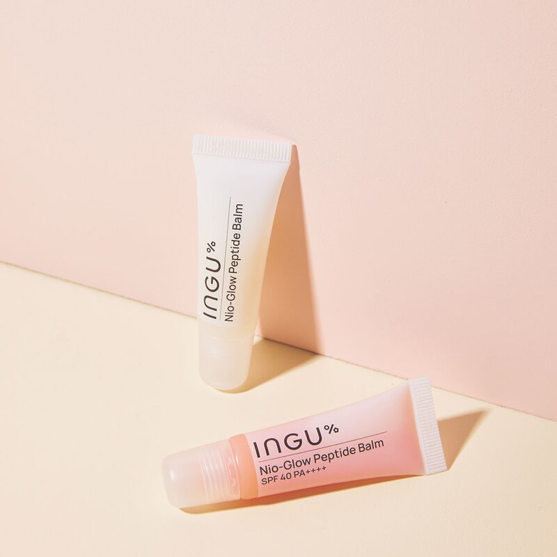 INGU Skin Set 2 Items INGU Skin Nio-Glow Peptide Balm [10mlx2] #Neutral Nude + Natural Blush