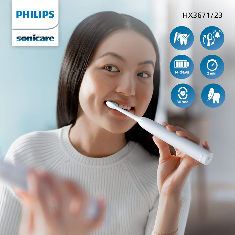 Philips Sonic Electric Toothbrush 1pc #HX3671/23