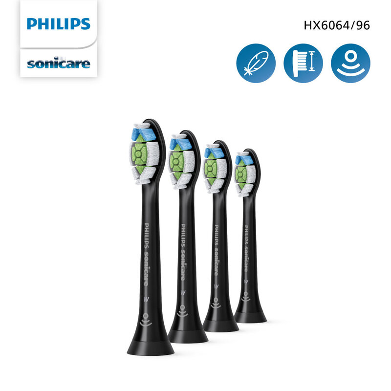 Philips Sonicare W2 Optimal White Toothbrush Heads [4pcs] #HX6064/96