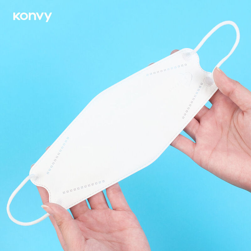 Double A Care V-shape Surgical Mask [1 Box X 50pcs] #White