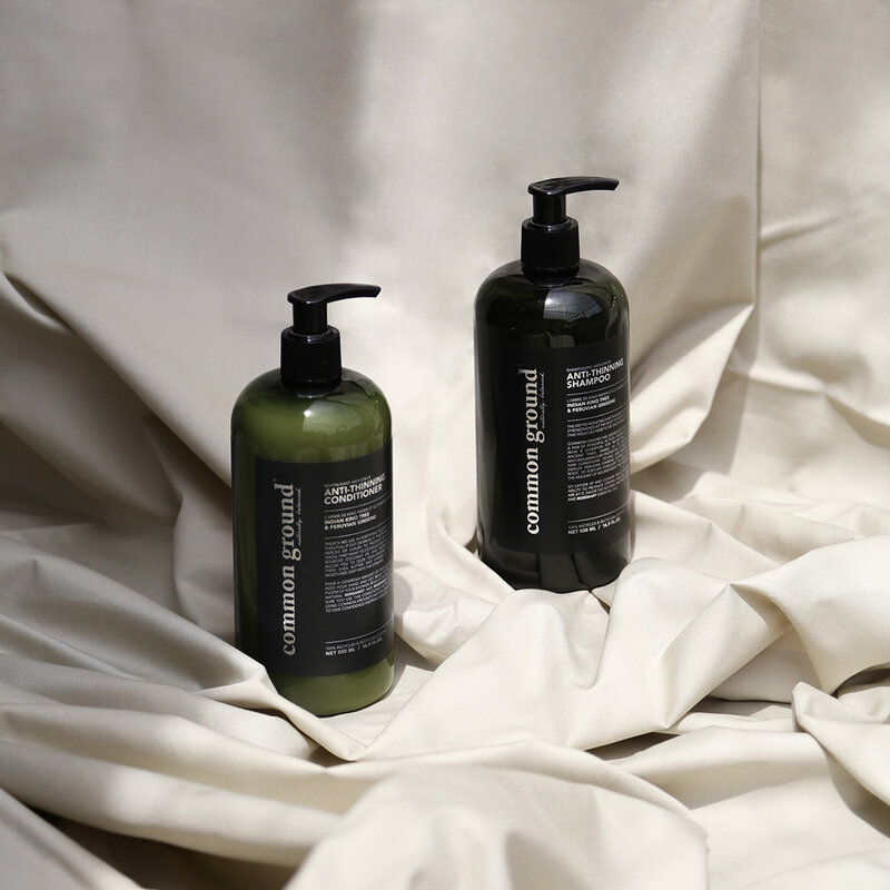 Common Ground Anti-Thinning Shampoo - Rosemary & Bergamot Scent 500ml