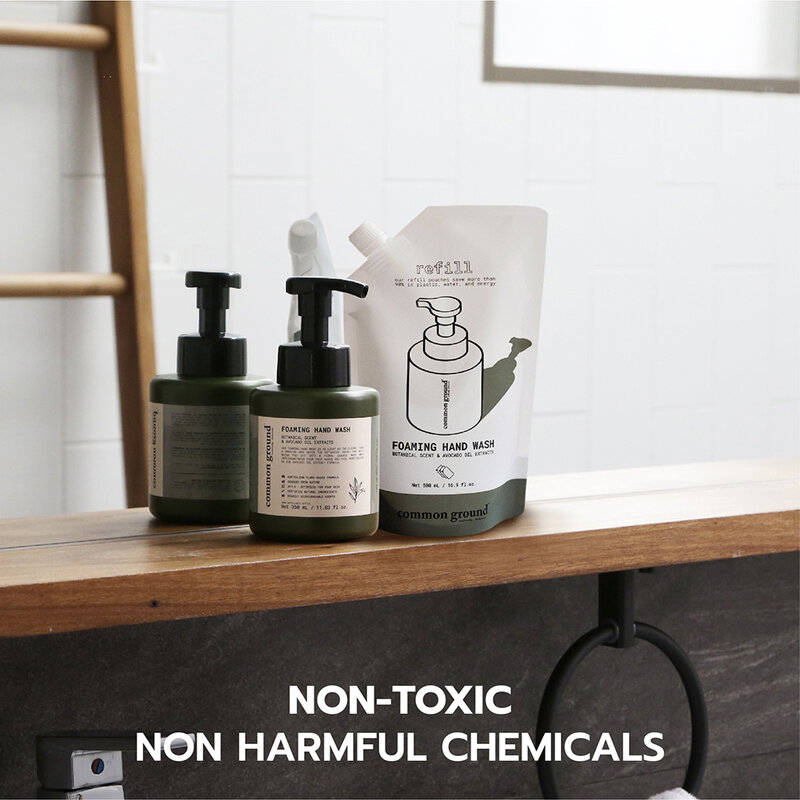 Common Ground Foaming Hand Wash Botanical Scent 350ml